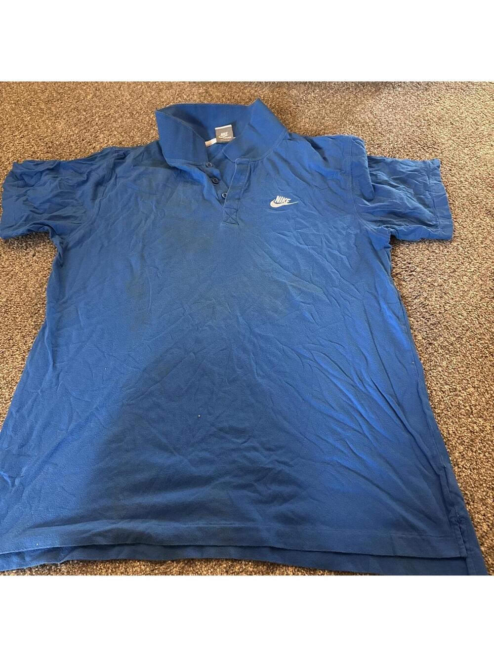 Nike Men's Blue Polo-shirt